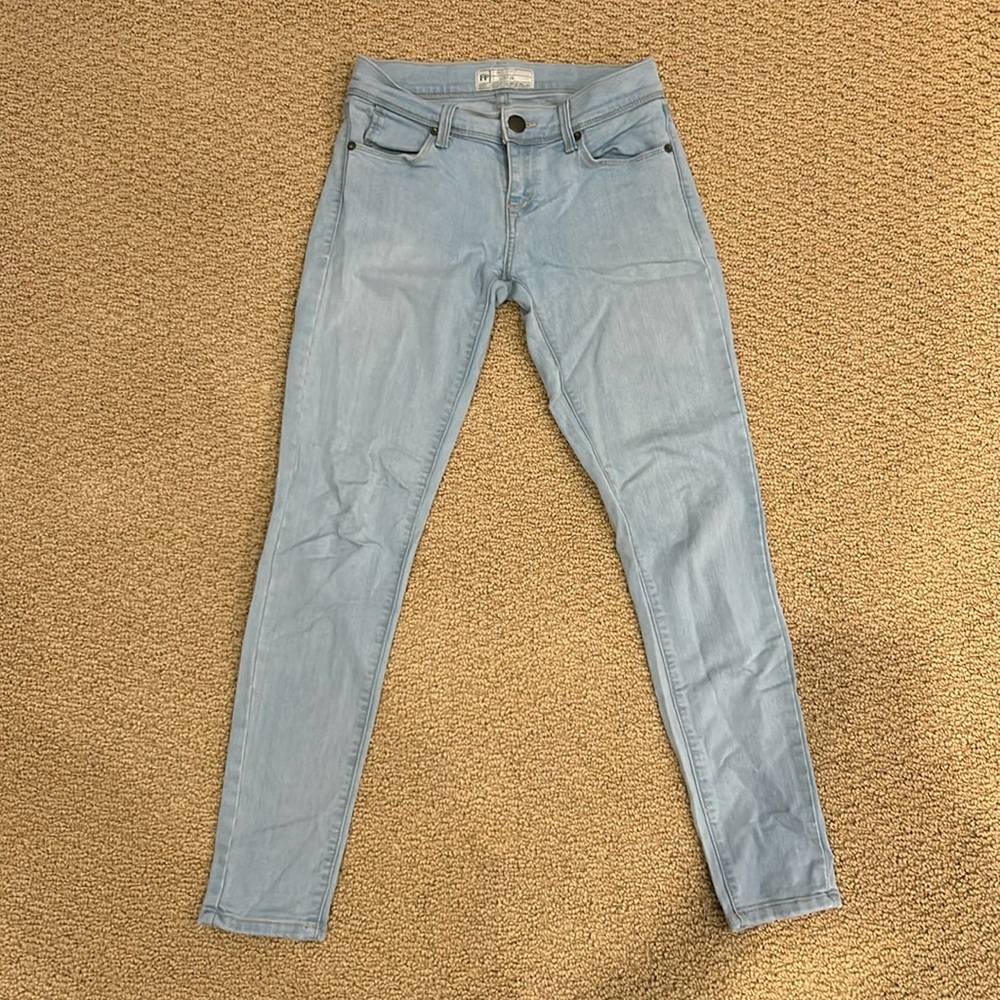 Free People Jeans Light Blue